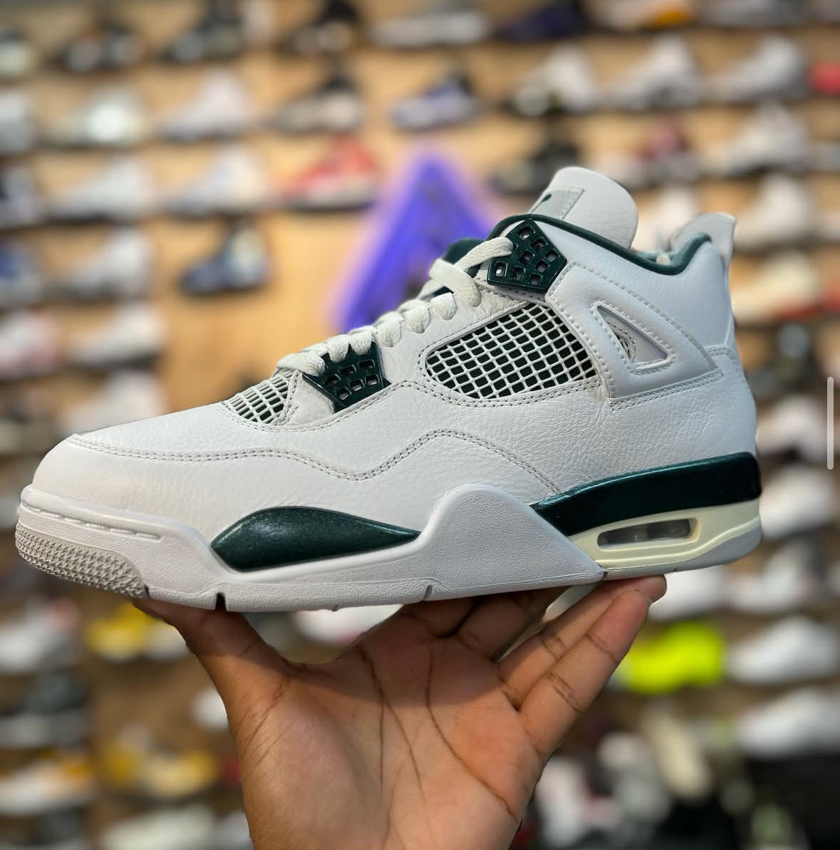 Jordan 4 Oxidized Green