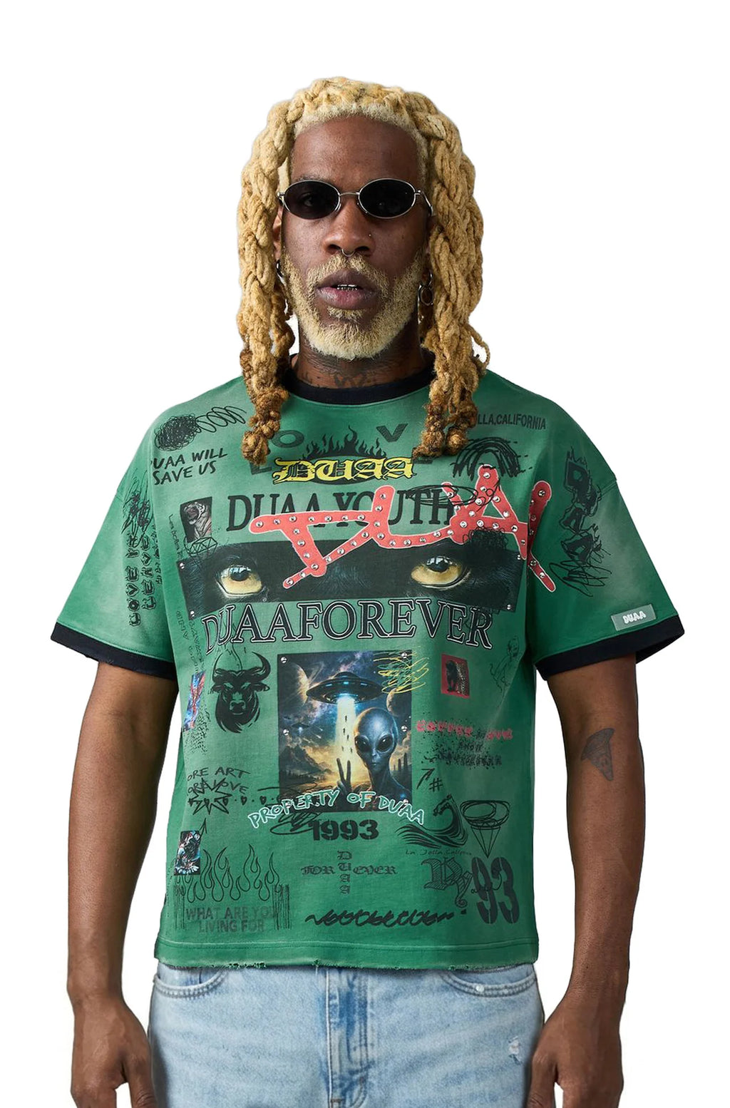 DUAA Amazon Tee Green