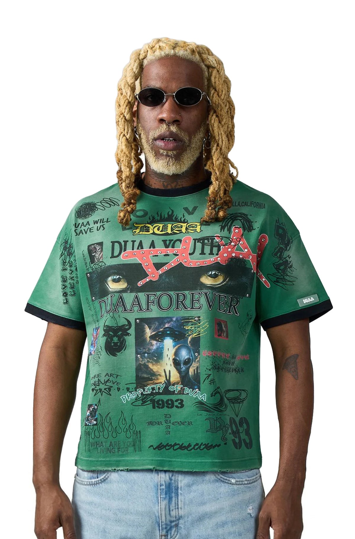 DUAA Amazon Tee Green
