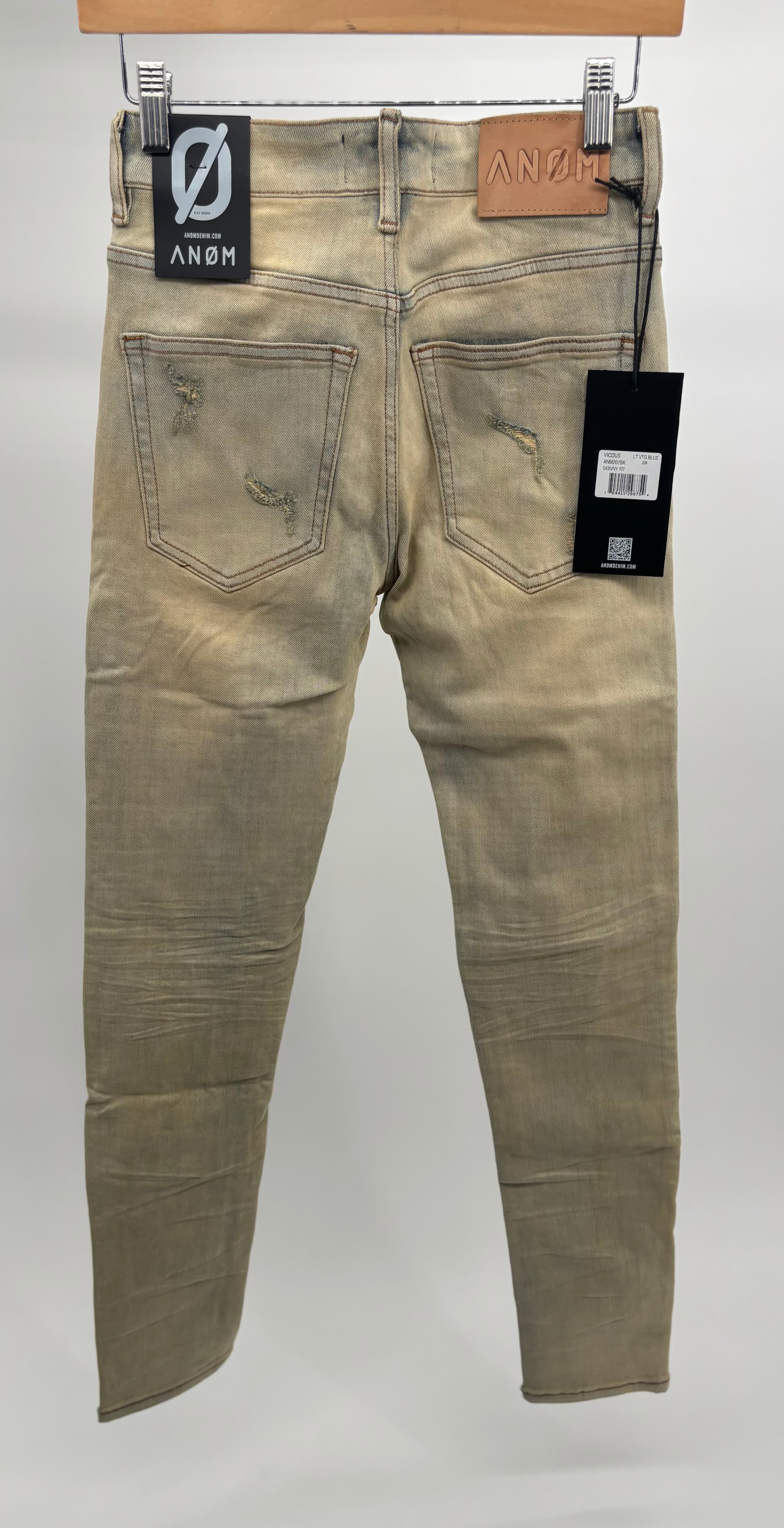 ANOM Vicous Jeans Lt Vtg Blue