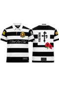 First Row Rugby Polo Black