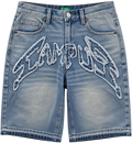 Campus Applique Denim Jort Blue