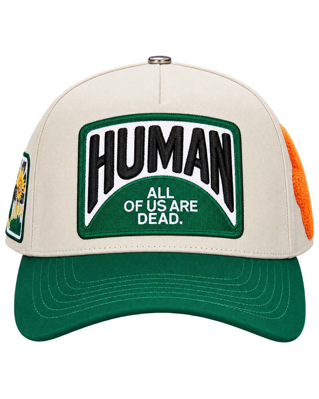 All Human Coronao V2 Hat Tan Green