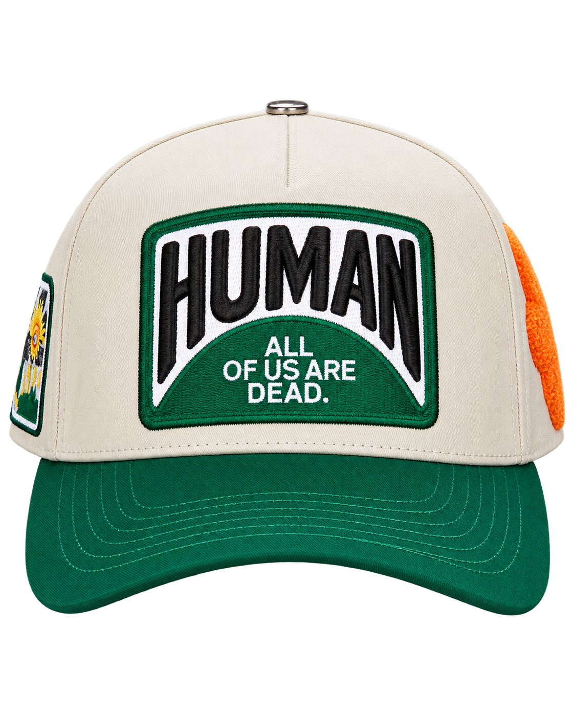 All Human Coronao V2 Hat Tan Green