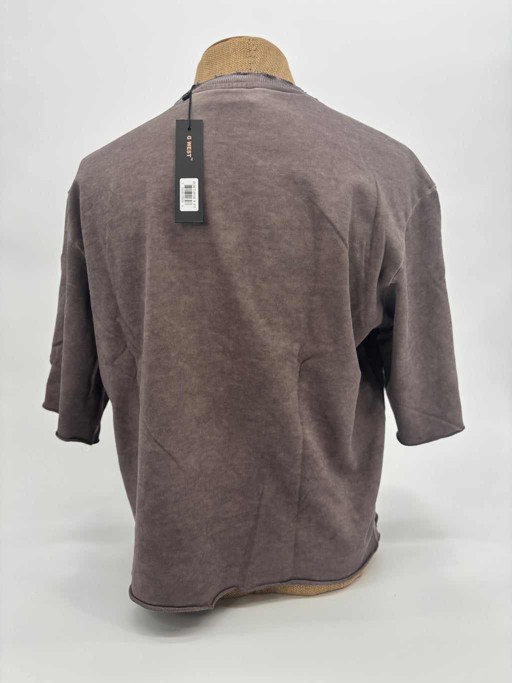 GWest No Pulse Crop Tee Brwn