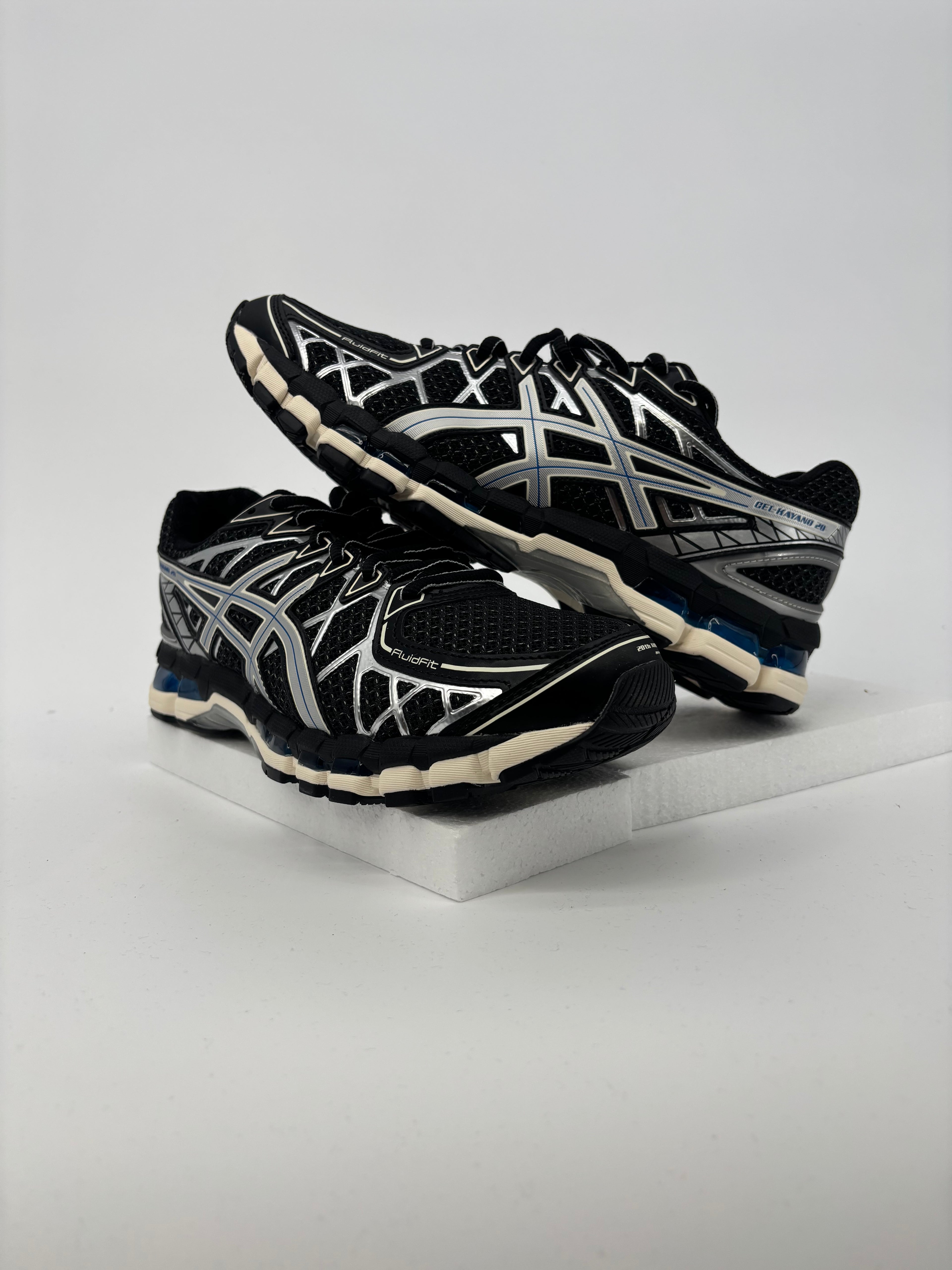 Asics Kayano 20 Blk Pure Silver
