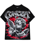 Concept LA Cherub Tee Blk Red