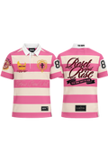 First Row Rugby Polo Pink