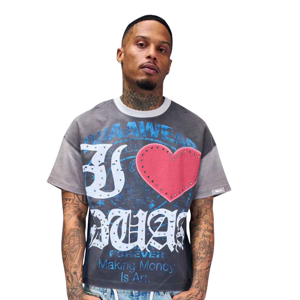 DUAA Edge Tee Grey