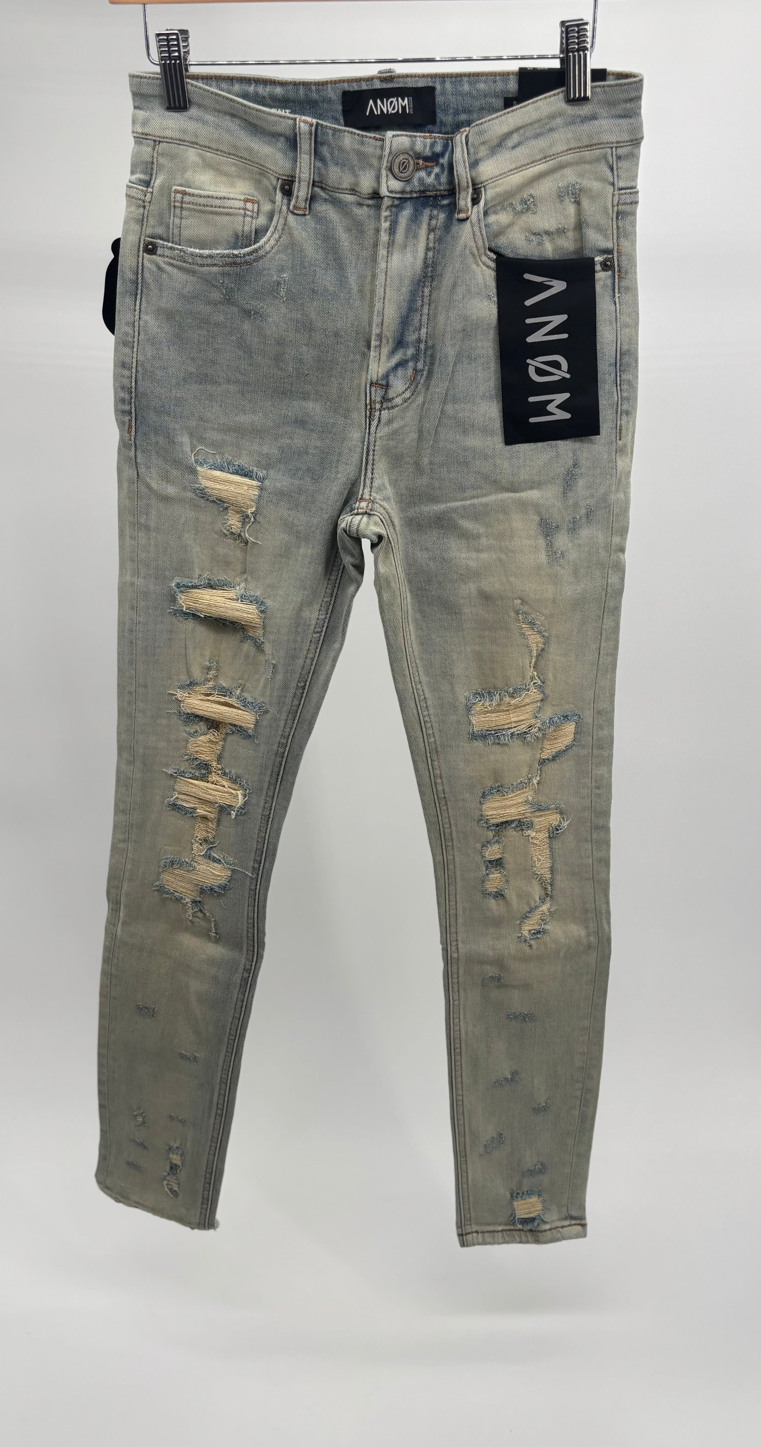 ANOM Rip Tide Jeans Vtg Blue