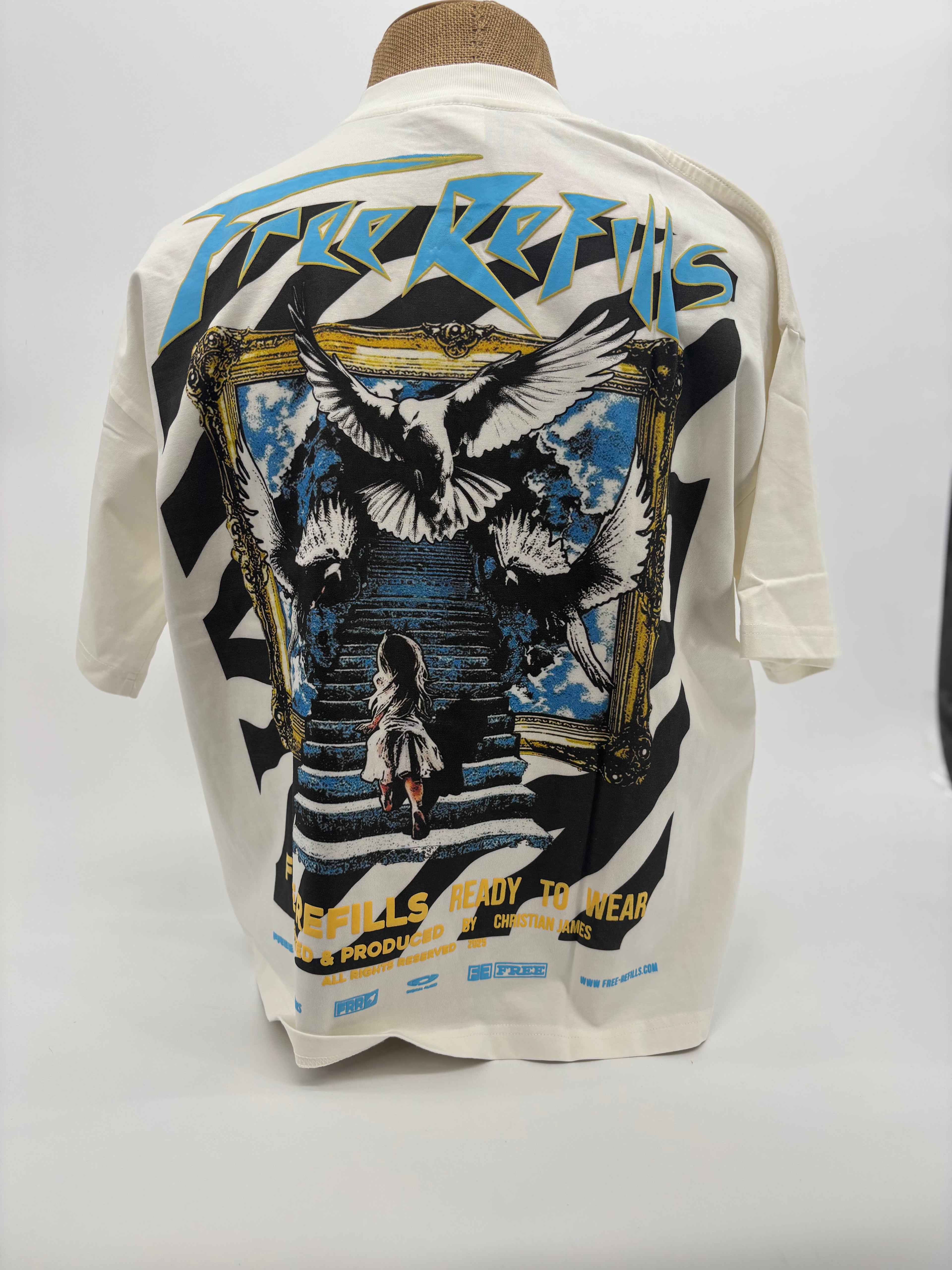 FR Zebra Tee Cream