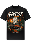 G West FL Heatwave Tee Blk