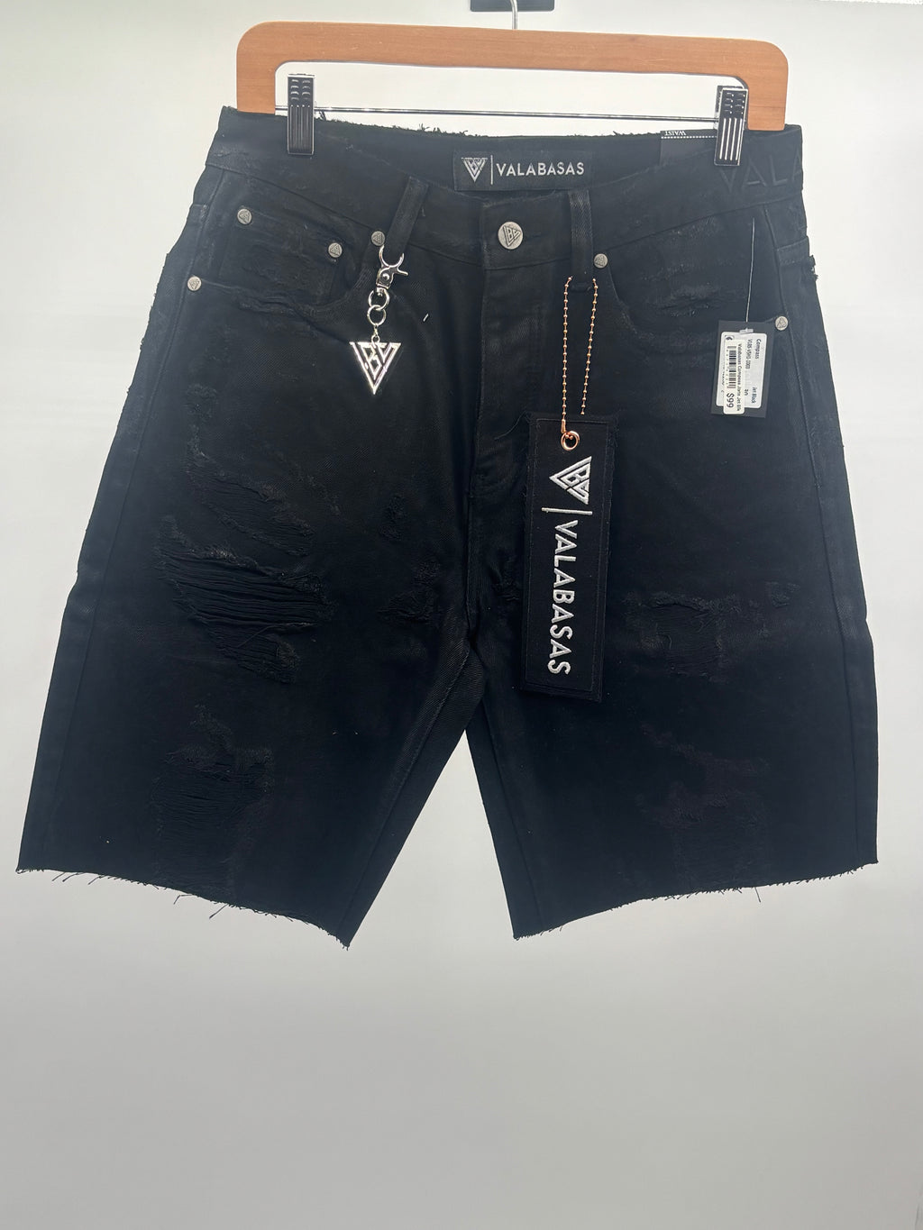 Valabasas Compass Jorts Jet Blk