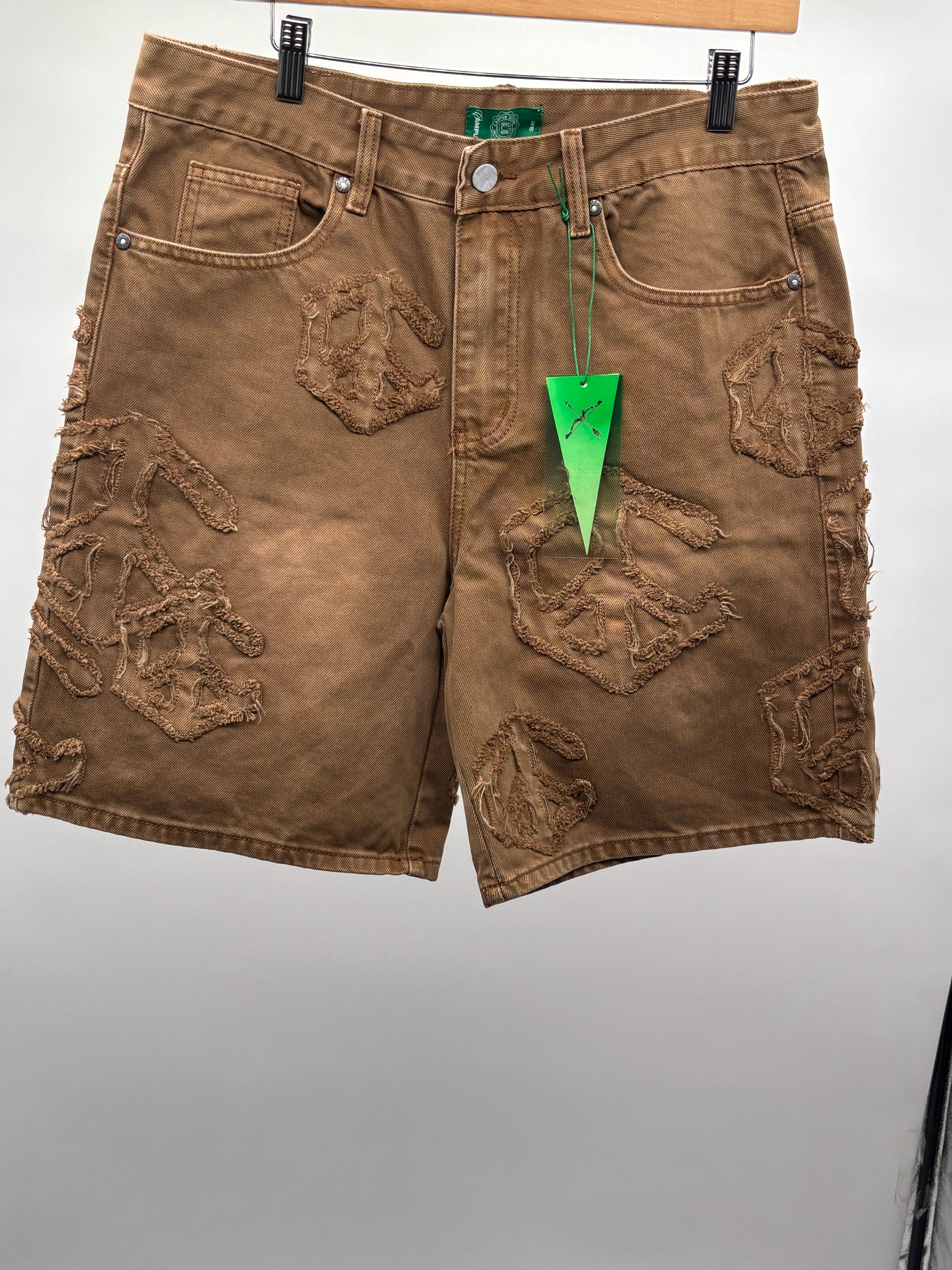 Campus Truce Jorts Brown