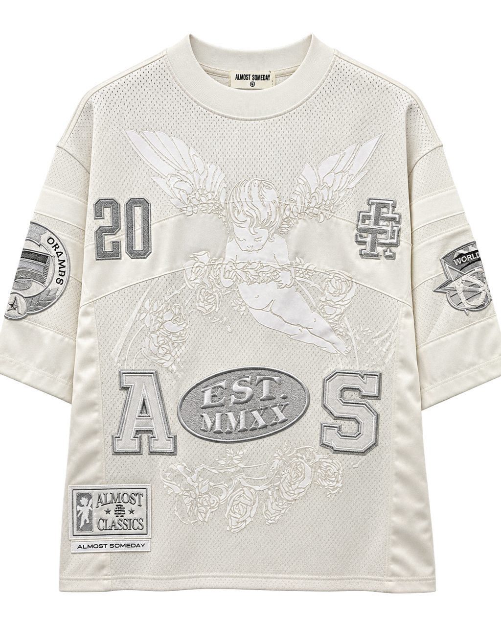ALSO Letterman Jersey Cream