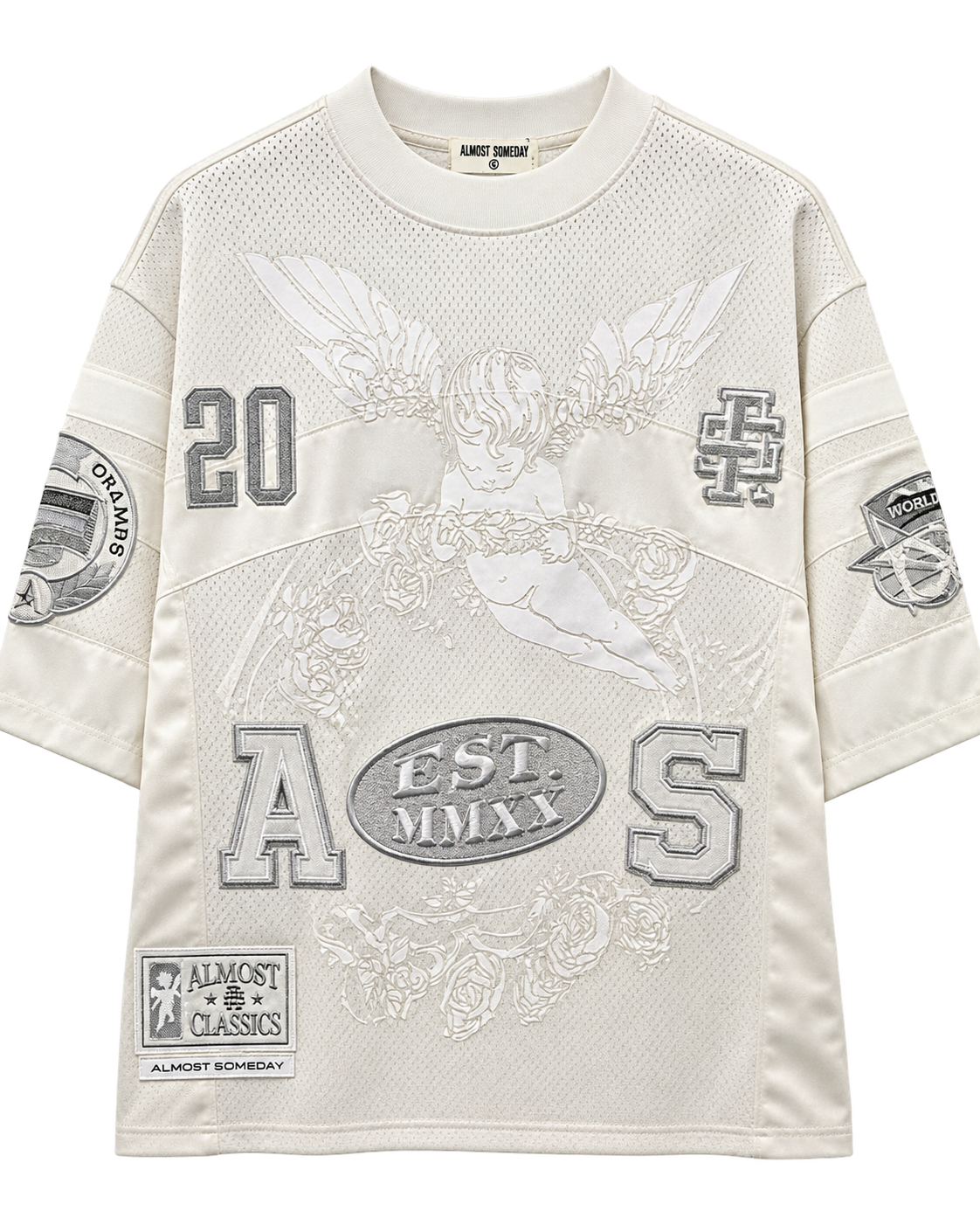 ALSO Letterman Jersey Cream