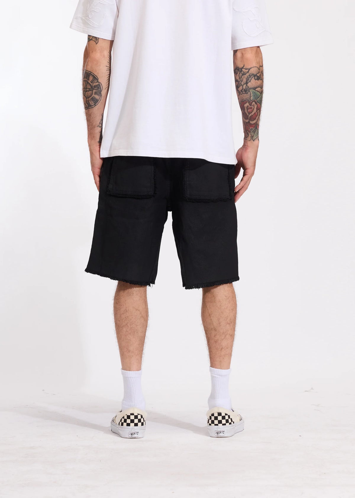 Crysp Cena Shorts Jet Blk Wax
