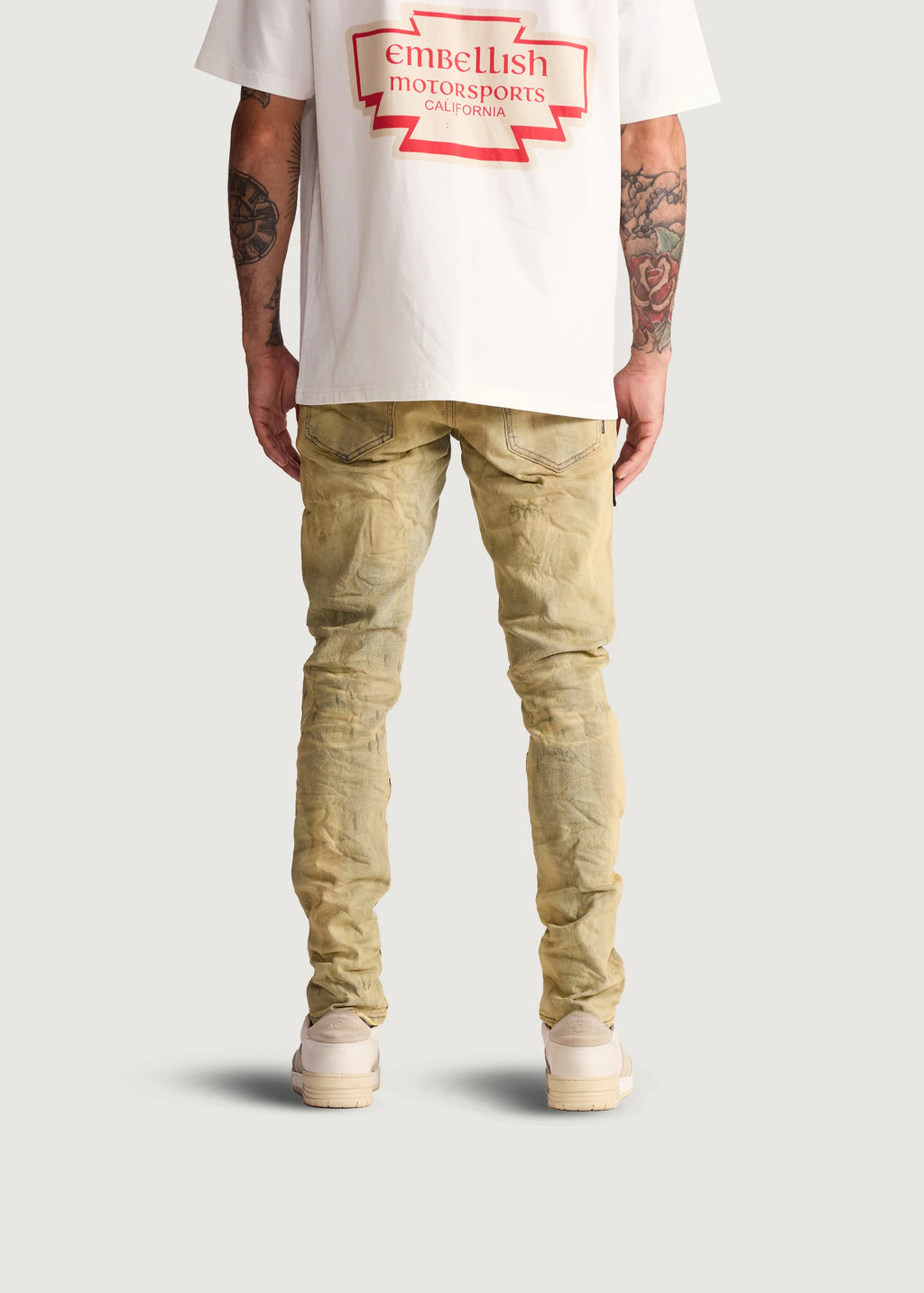EMB David Skinny Sand Blast