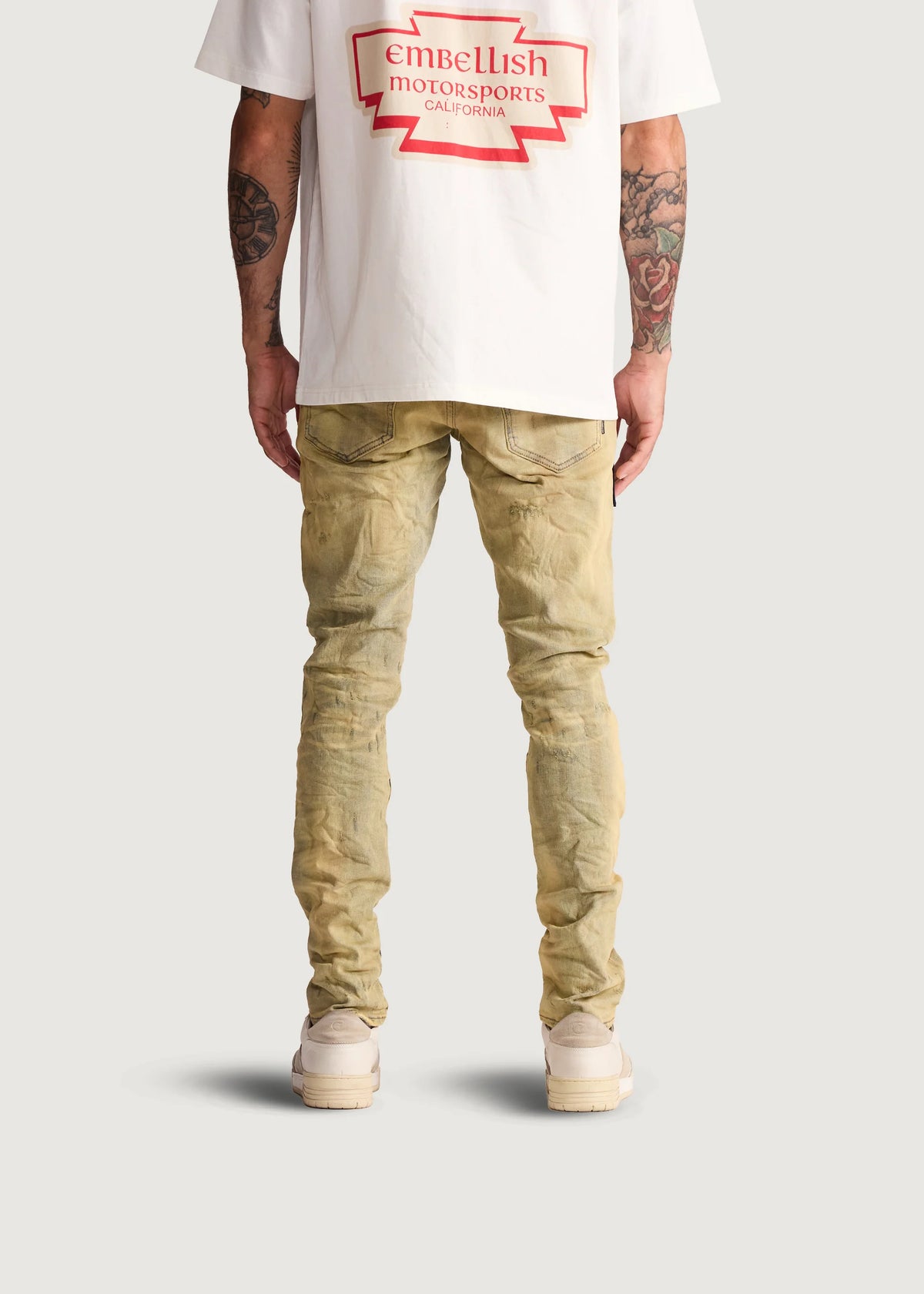 EMB David Skinny Sand Blast