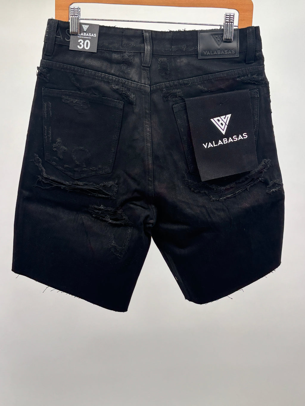 Valabasas Compass Jorts Jet Blk