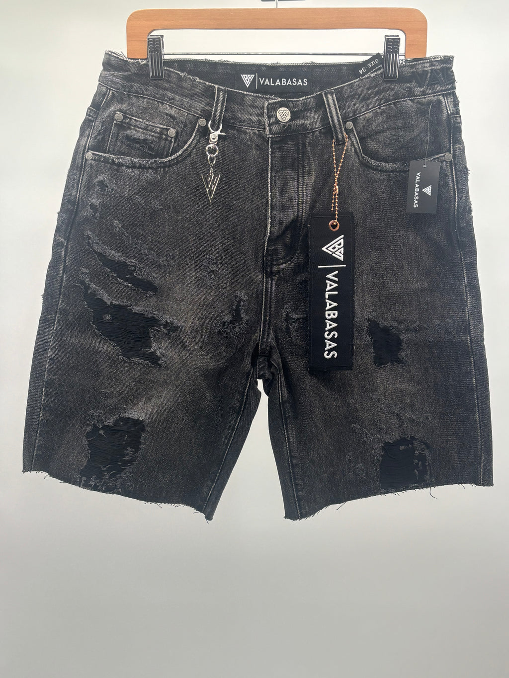 Valabasas Compass Jorts Grey Wash