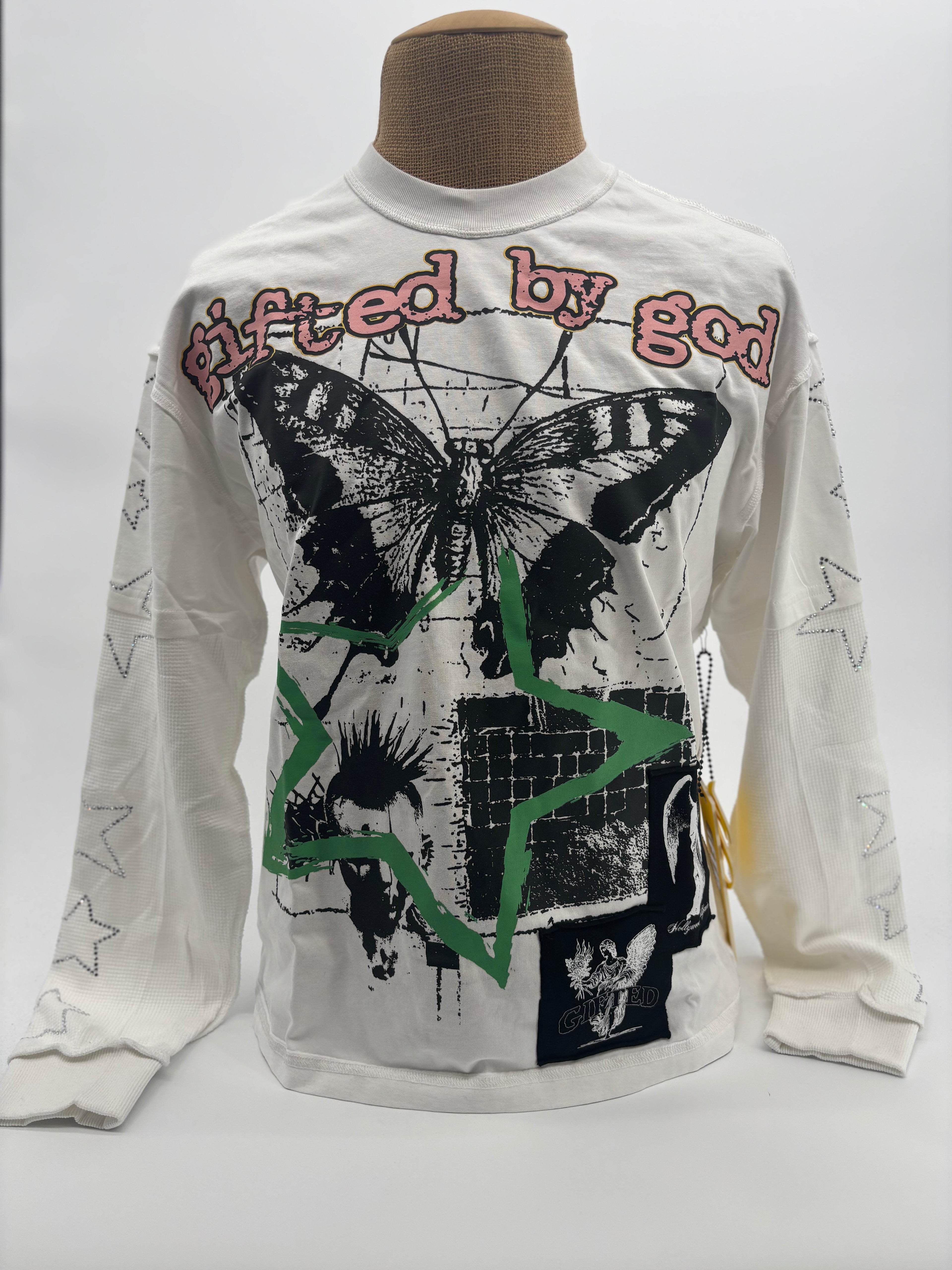 GFTD Gifted LS Tee Wht
