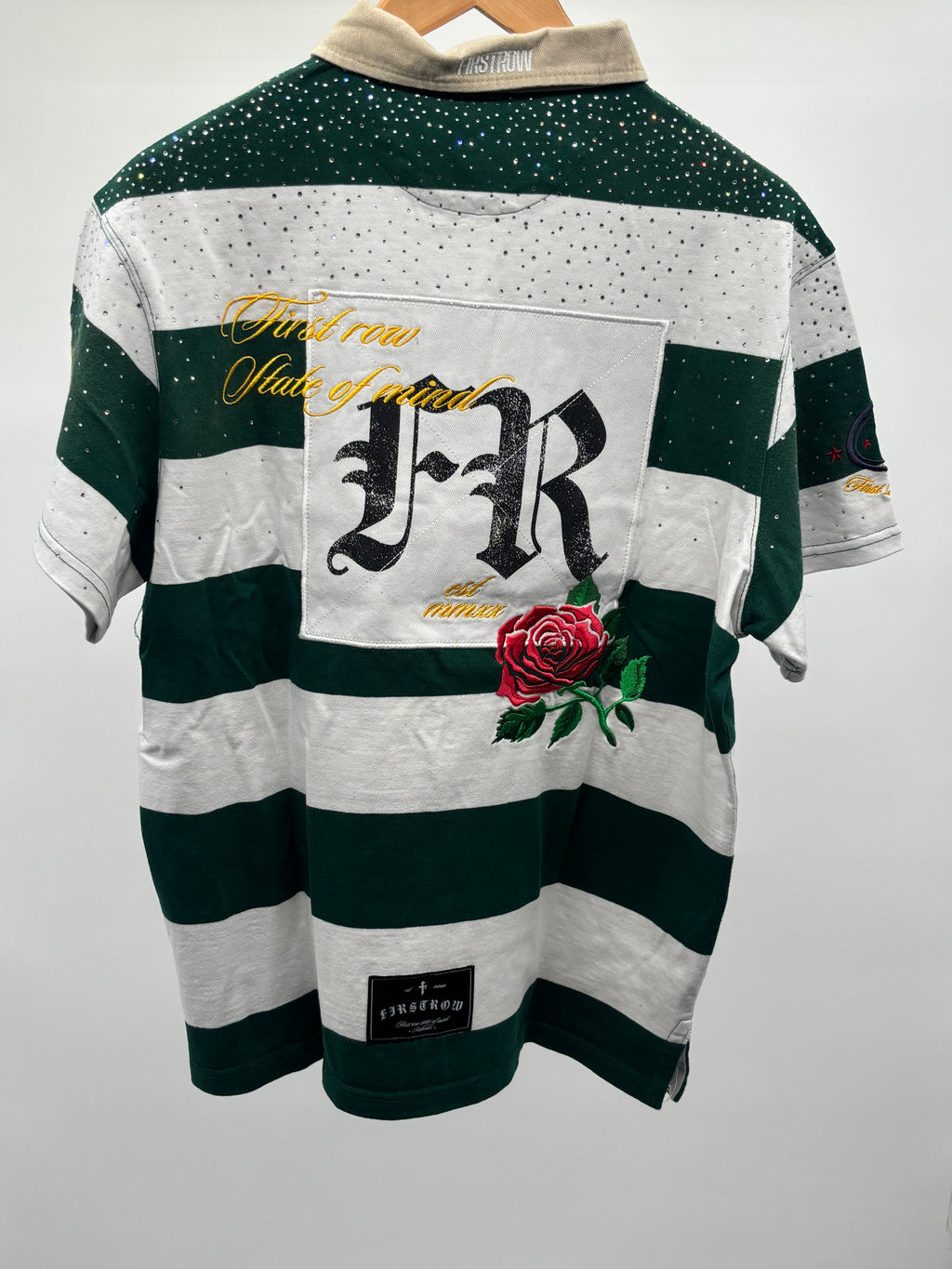 First Row Rugby Polo Green