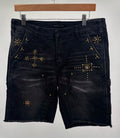 EMB Shadow Shorts Washed Blk