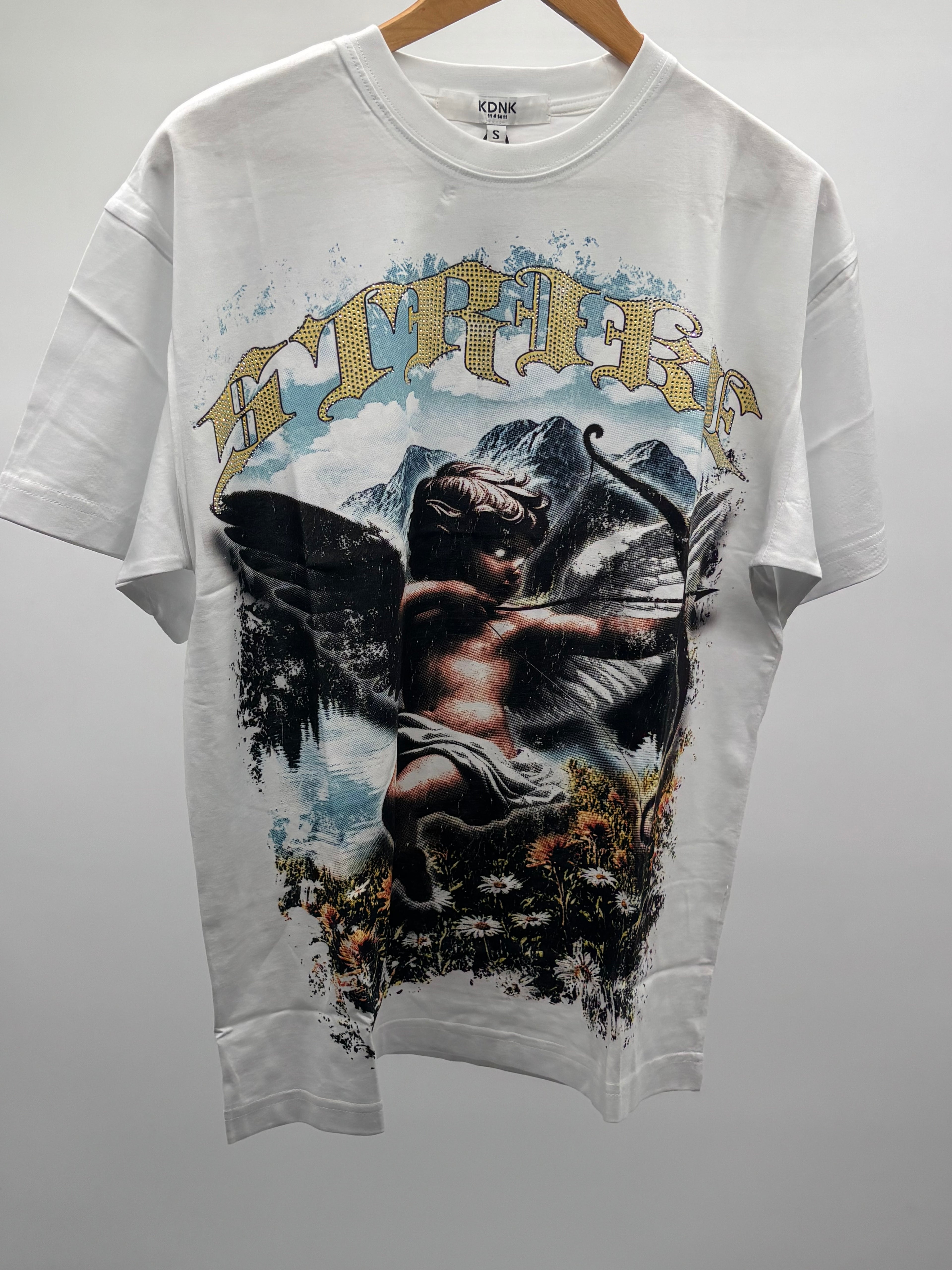 KDNK Strike Tee White