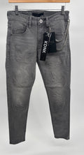KDNK Grey 3D Print Pants