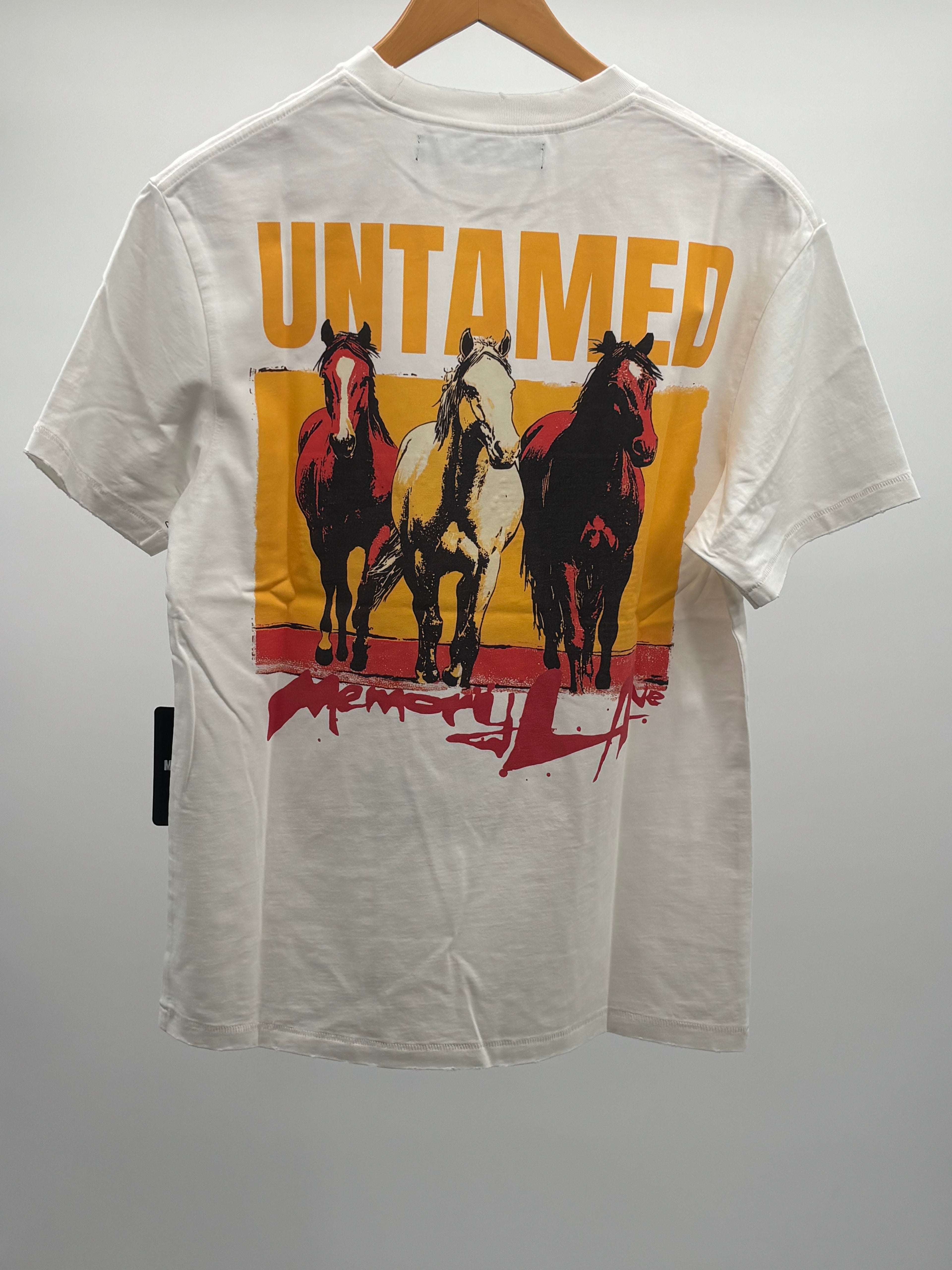 ML Untamed Tee Antq White