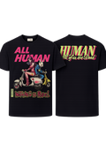 All Human Chasing Pu$$y Tee Blk