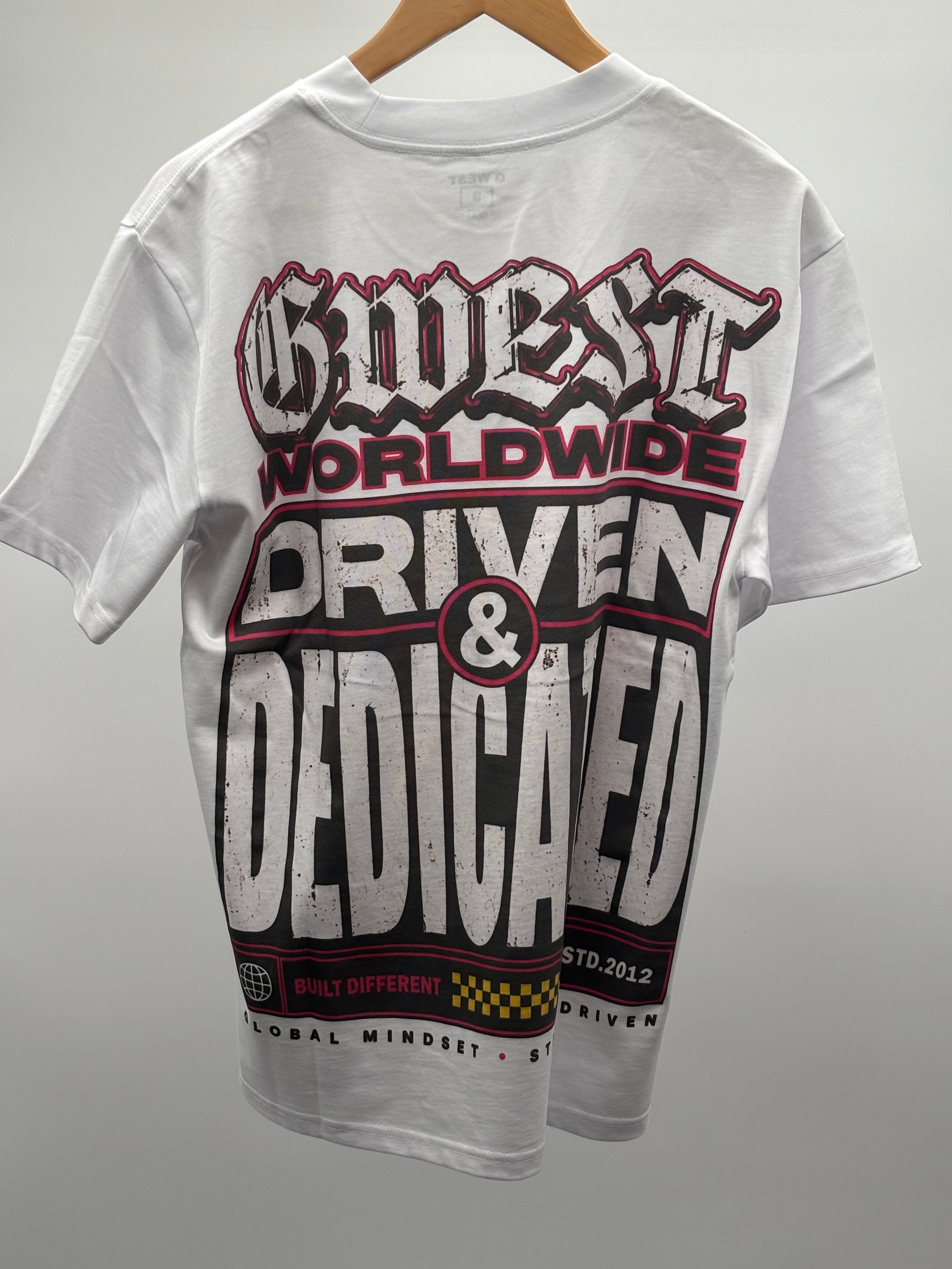 G West Worldwide Championship Tee White