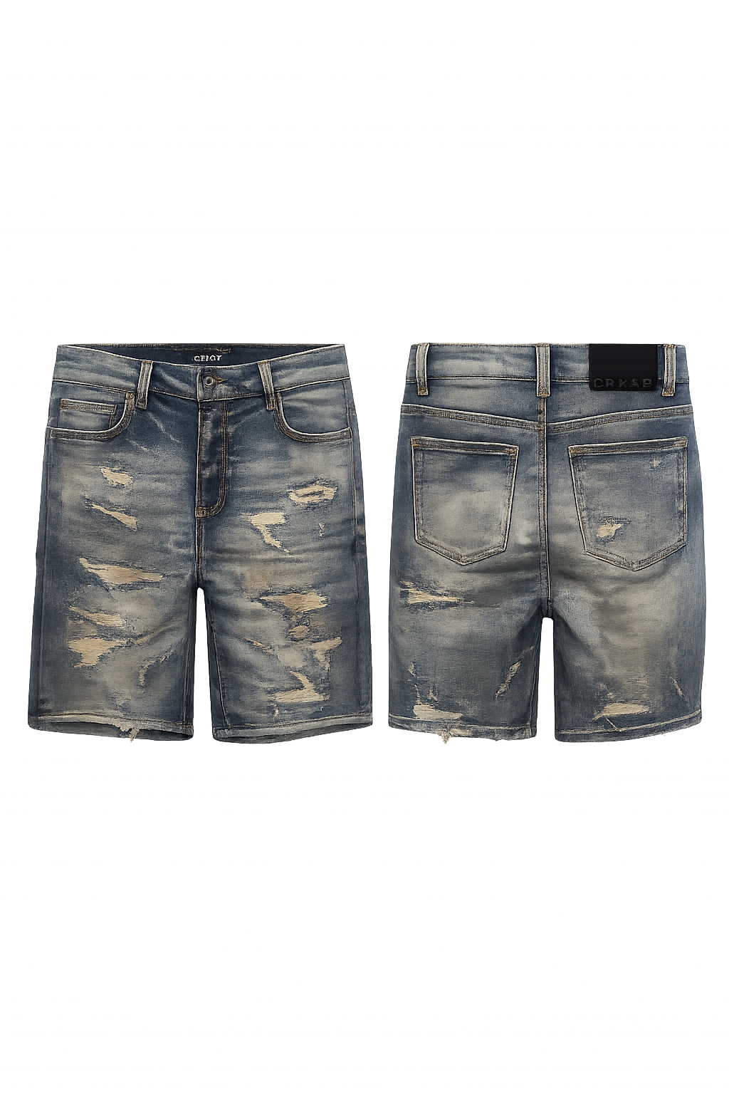 Crysp Cena Shorts Indigo