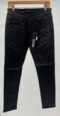 KDNK Basic Waxed Jeans Blk