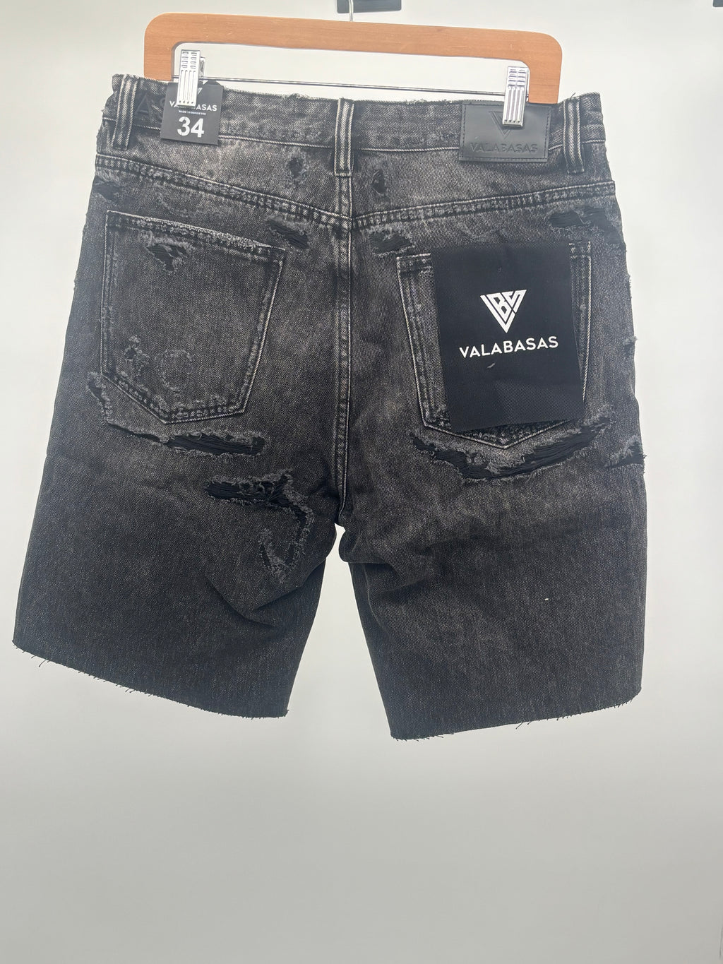 Valabasas Compass Jorts Grey Wash