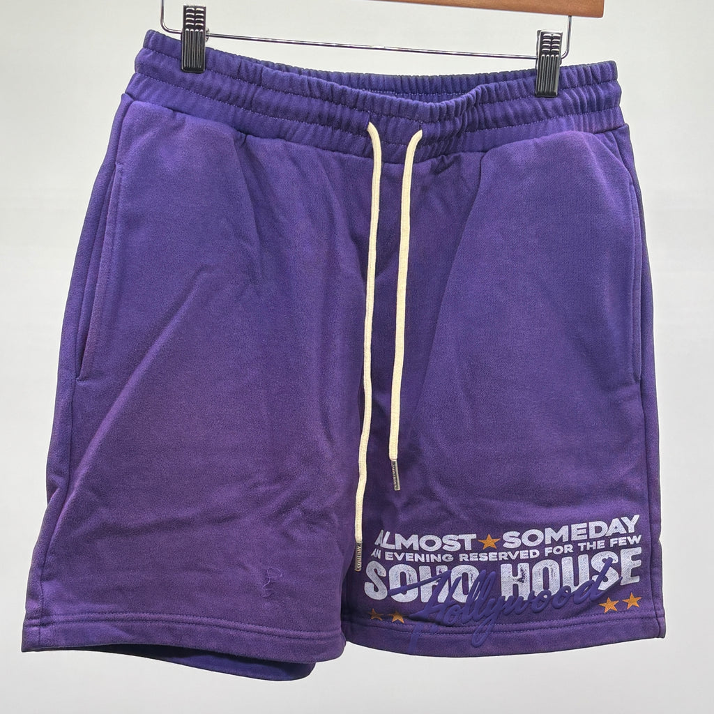 ALSO SoHo Fleece Shorts Purple