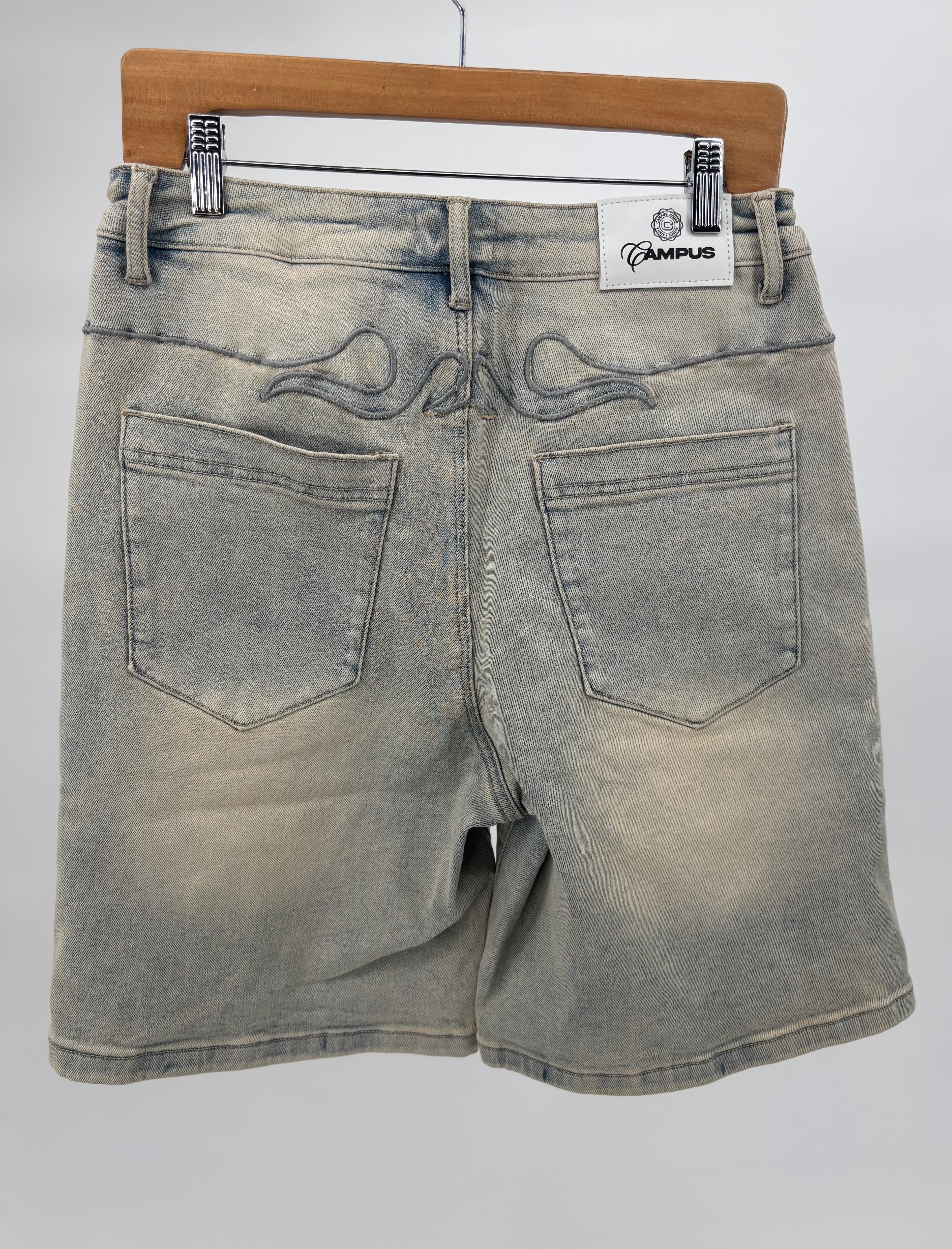 Campus Tribal Jorts Denim