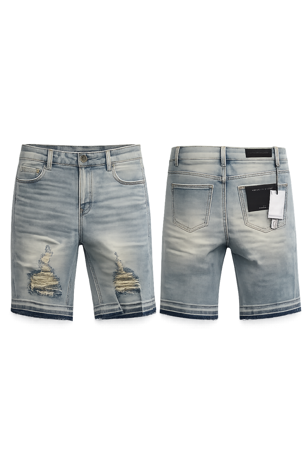 Embellish Easy Short Lt Blue