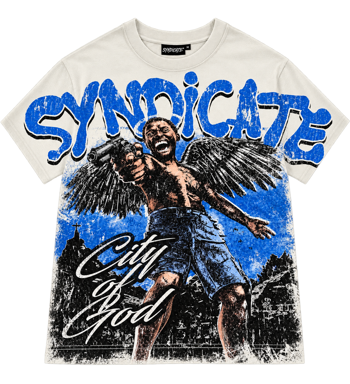 Syndicate Little Dice Tee White