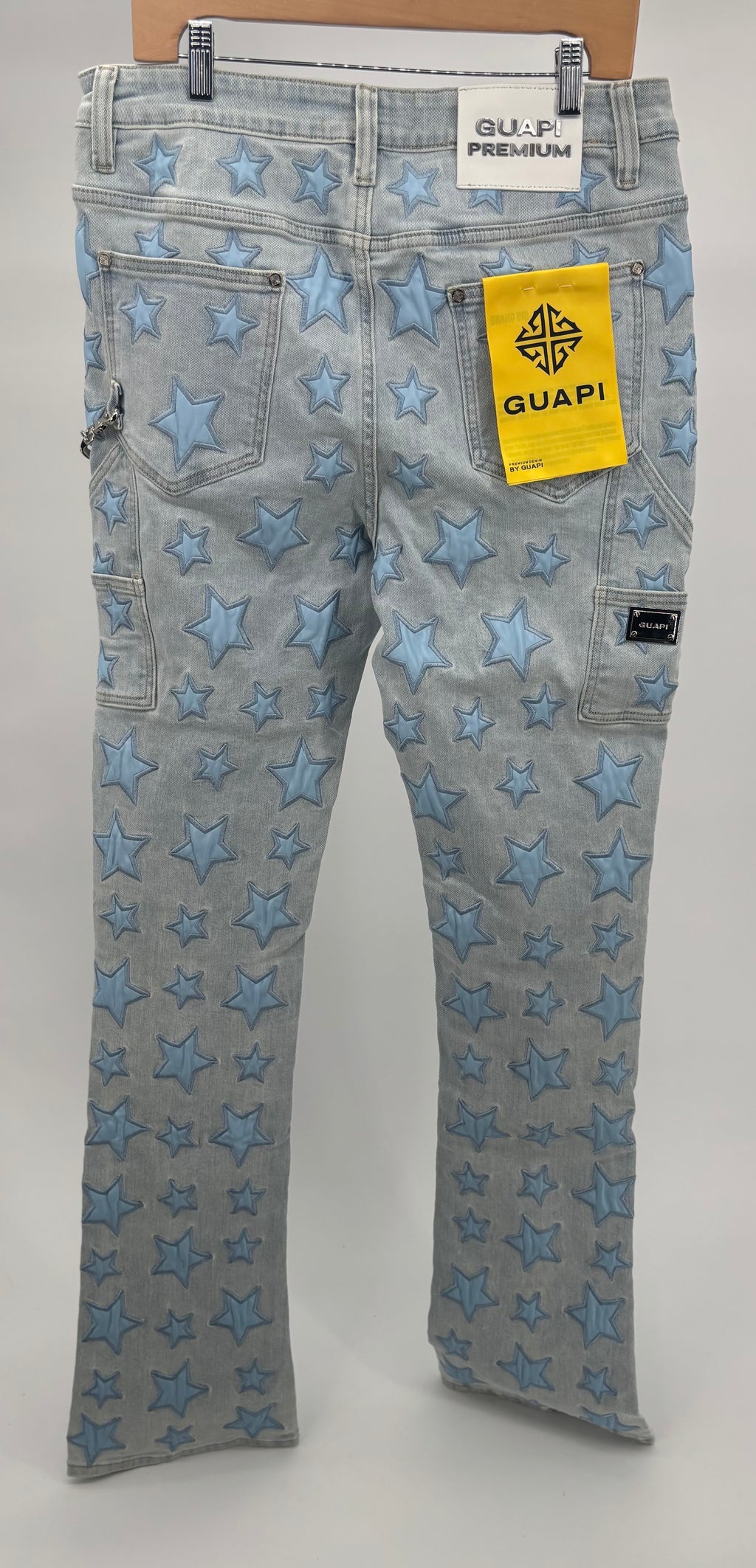 Guapi Aqua Blue Stars Denim
