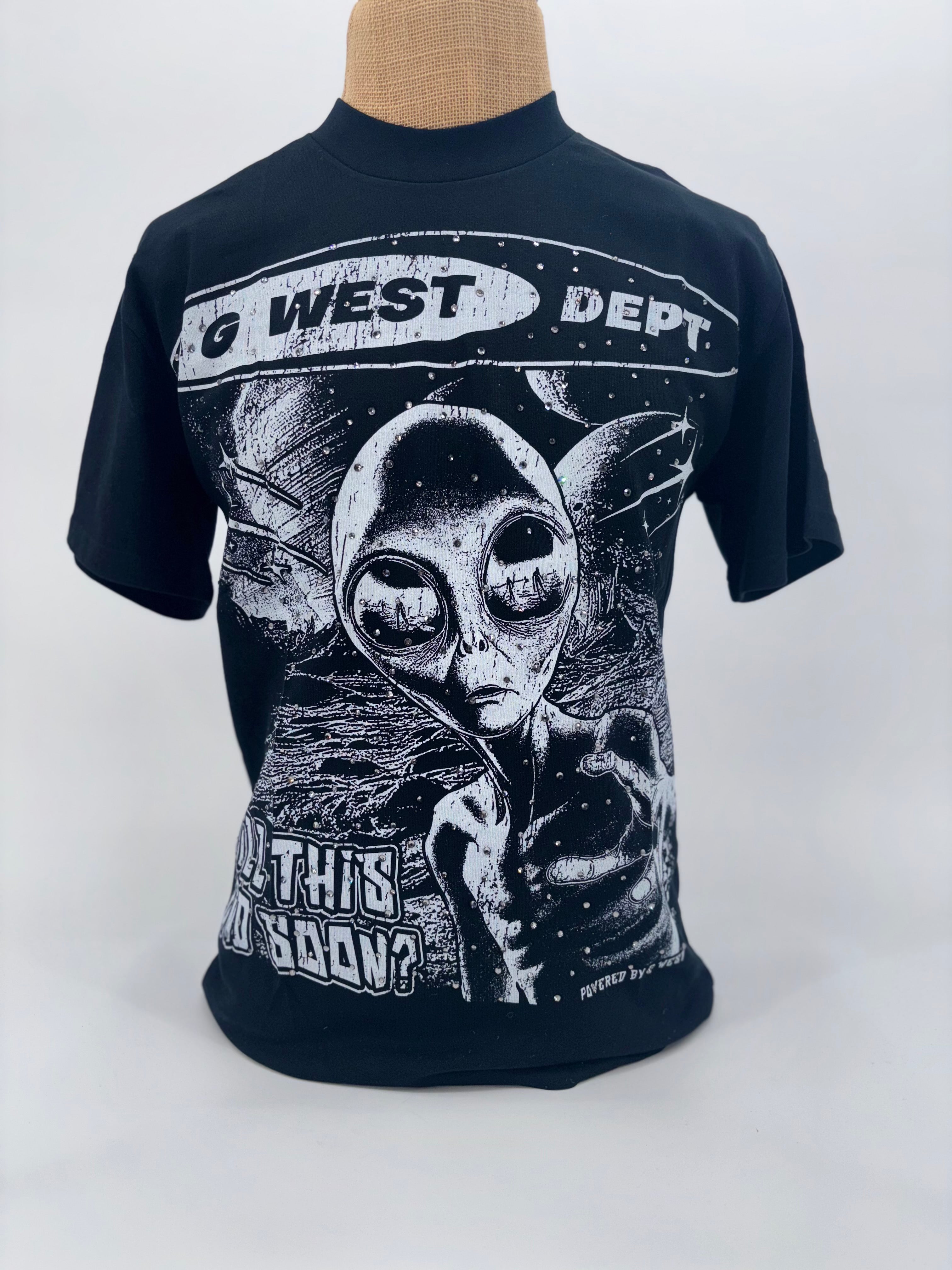 GWest Earth Tee Blk Wht