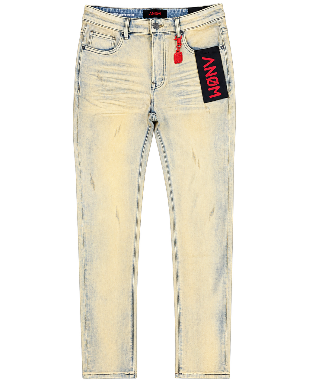Anom 360 Skinny Jeans Lt Vtg Blue