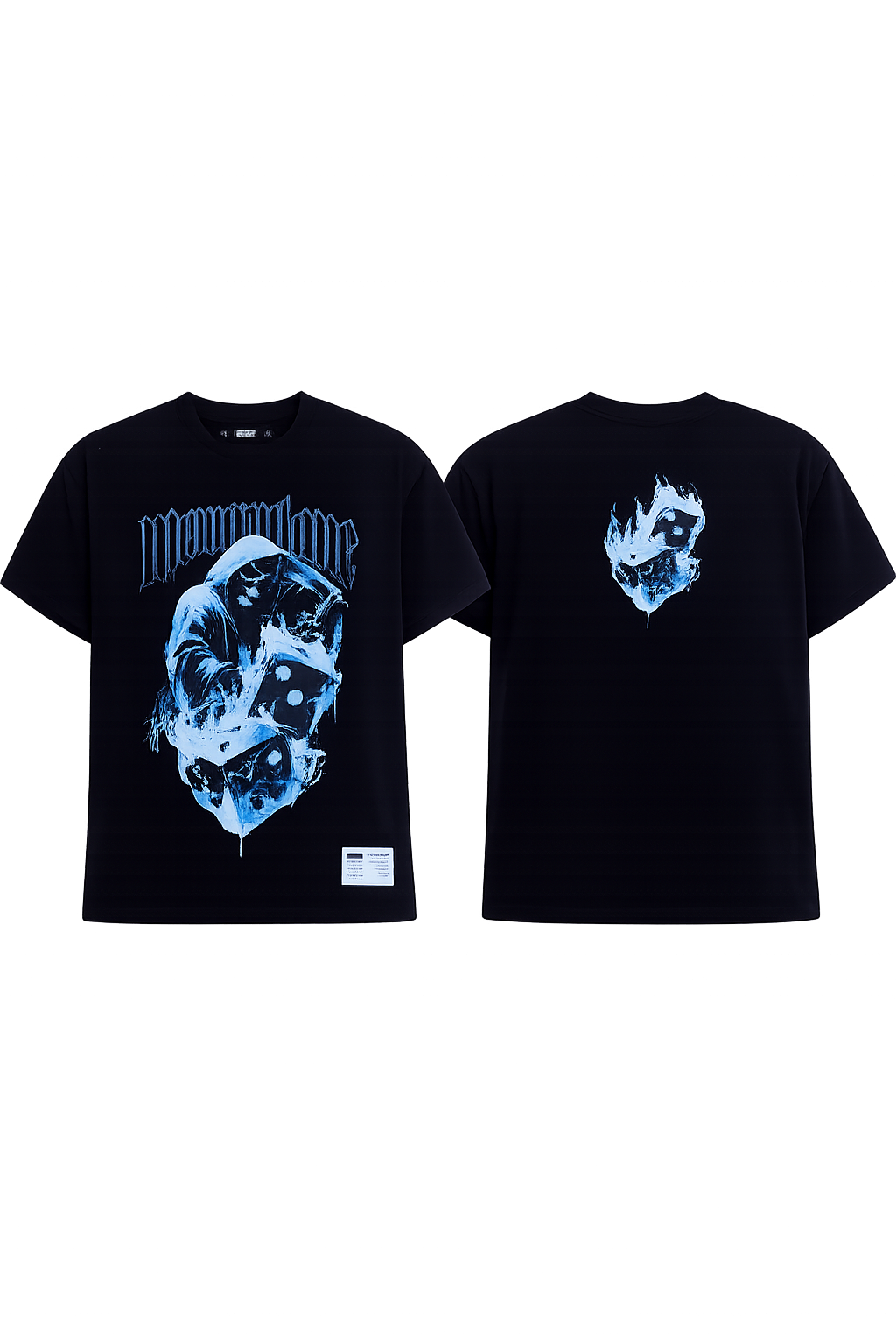Memory Lane Loaded Dice Tee Blk