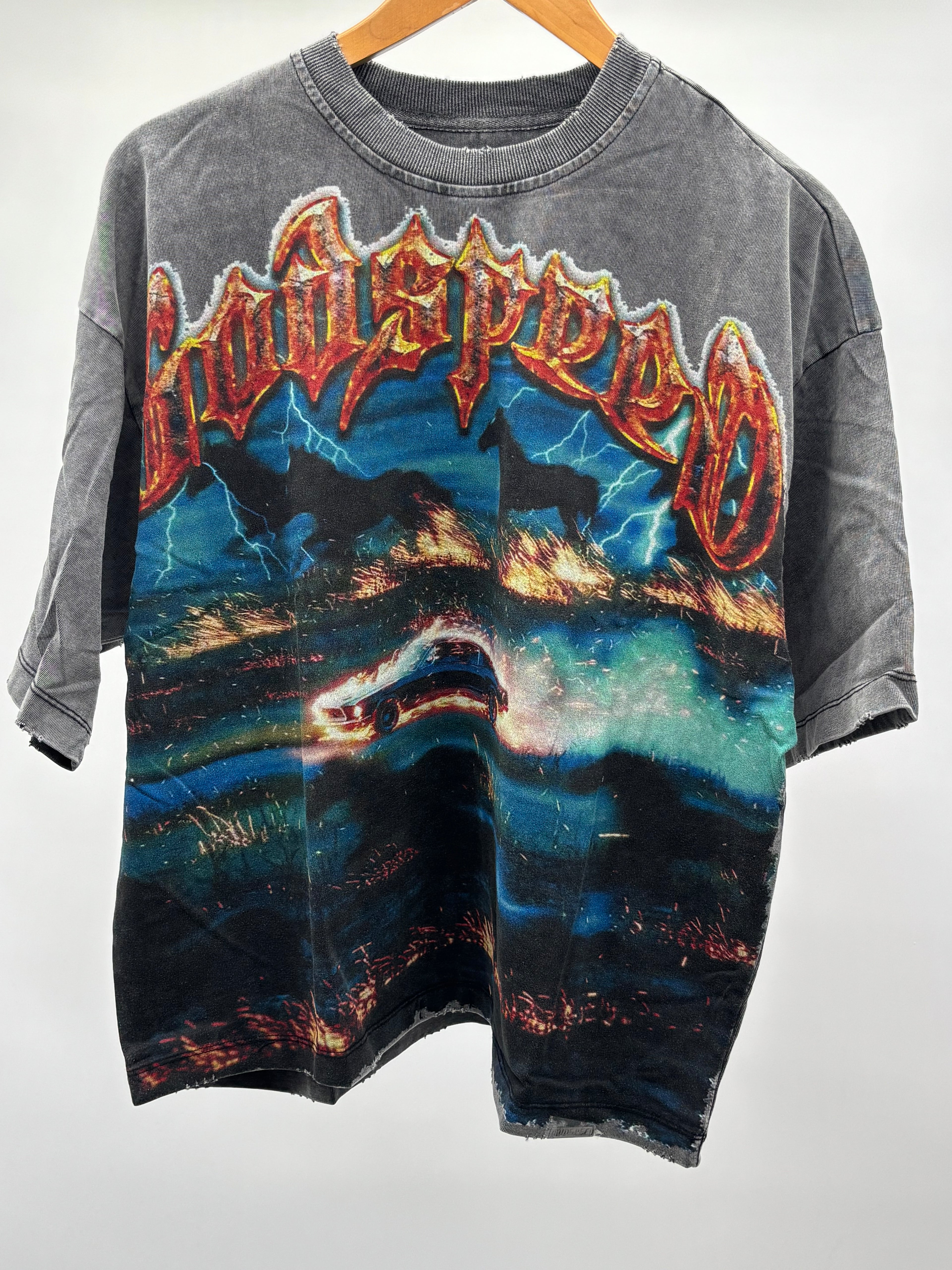 Godspeed Grey Horses Tee