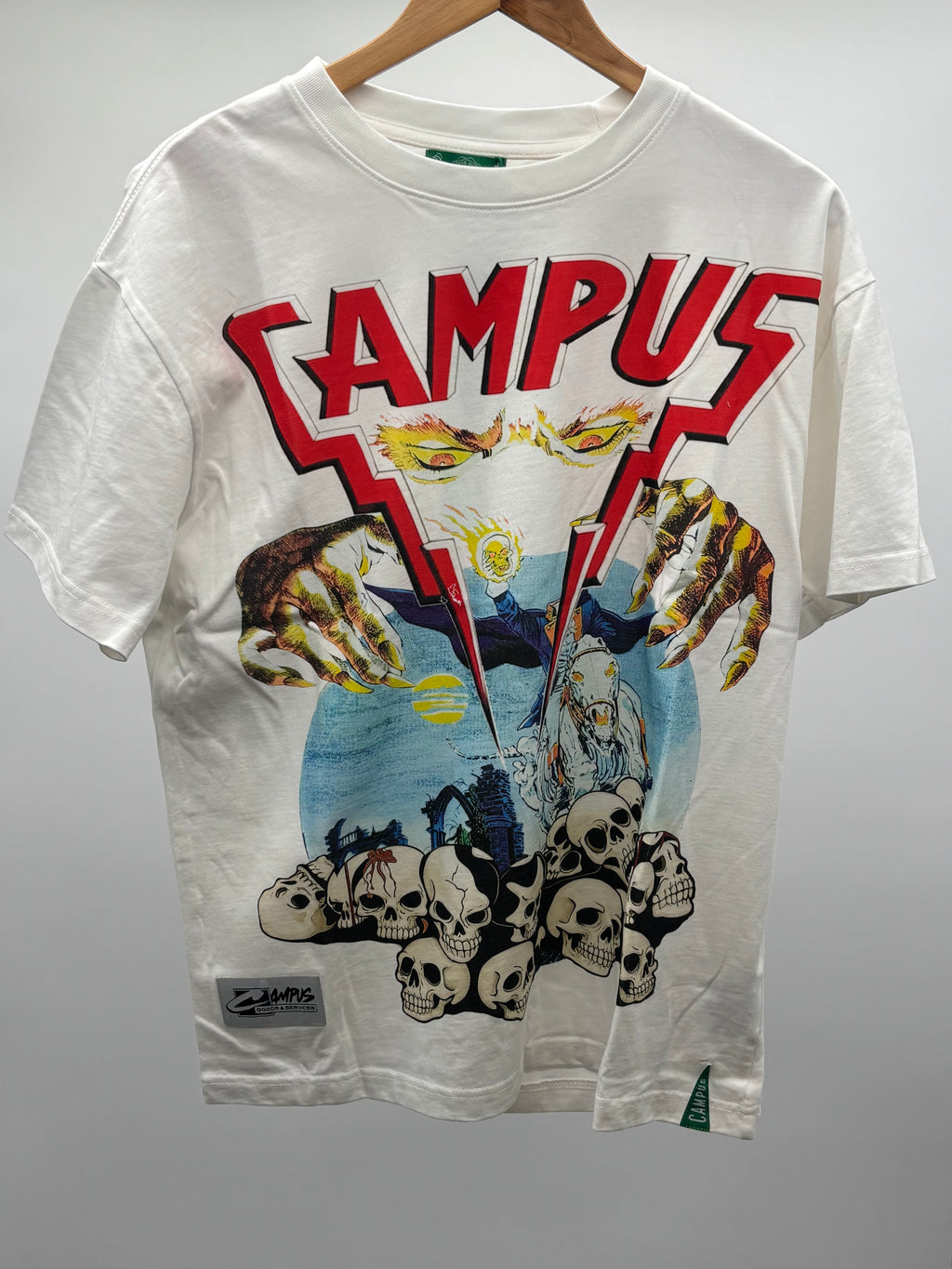 Campus Bone Collector Tee White
