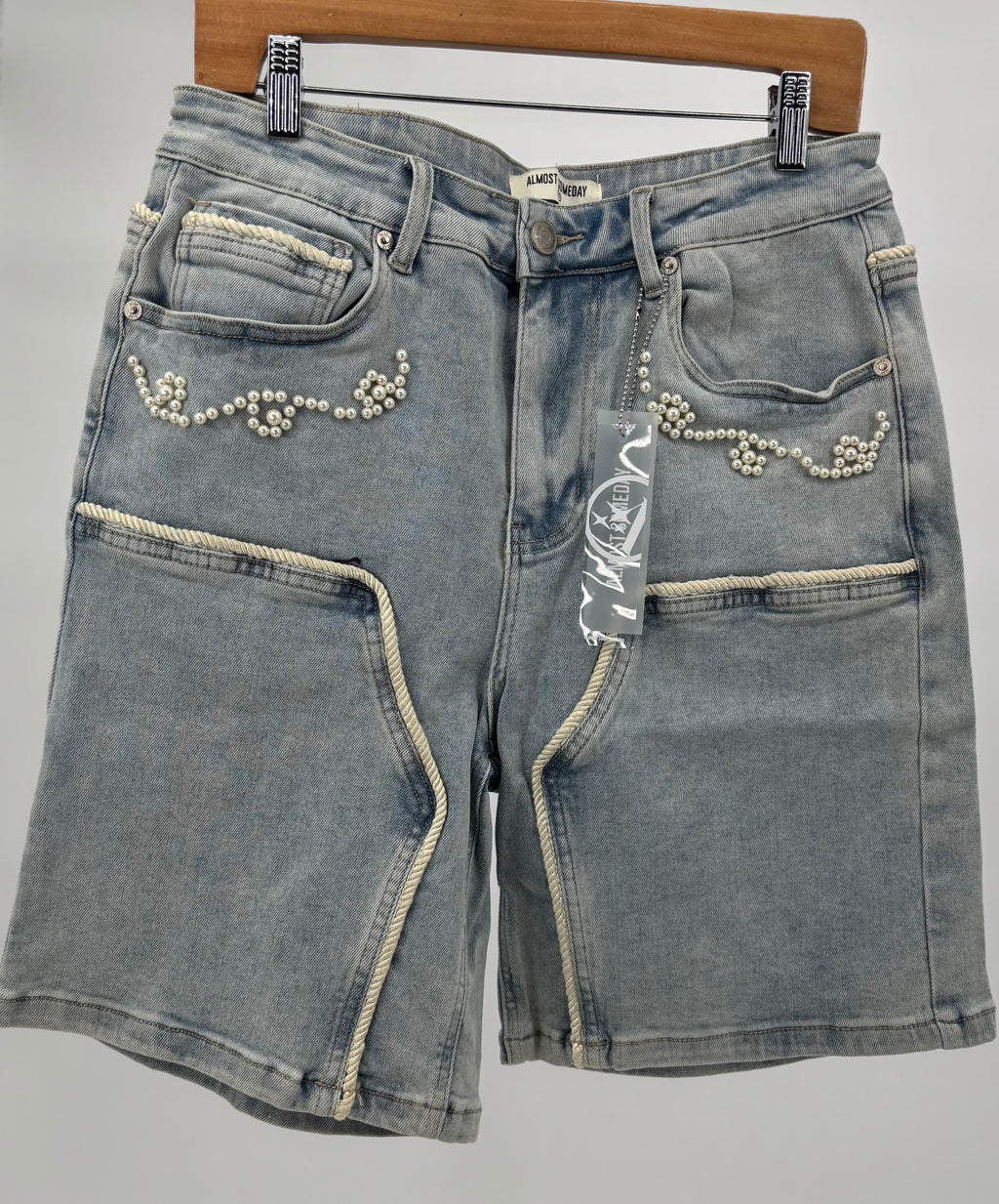 ALSO Belfort Jorts Lt Blue