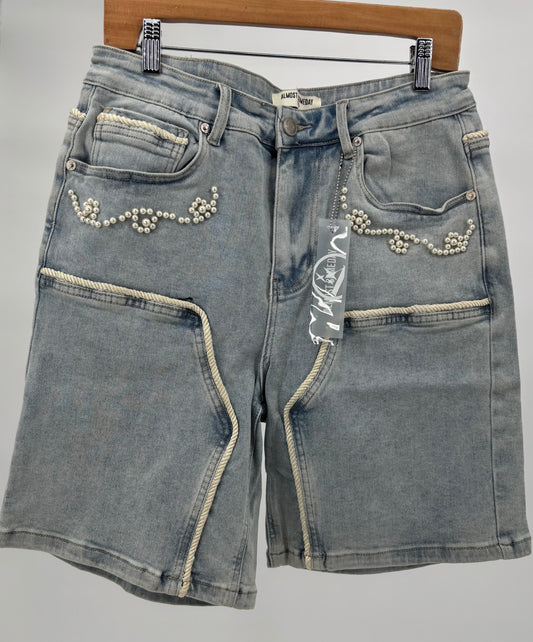 ALSO Belfort Jorts Lt Blue