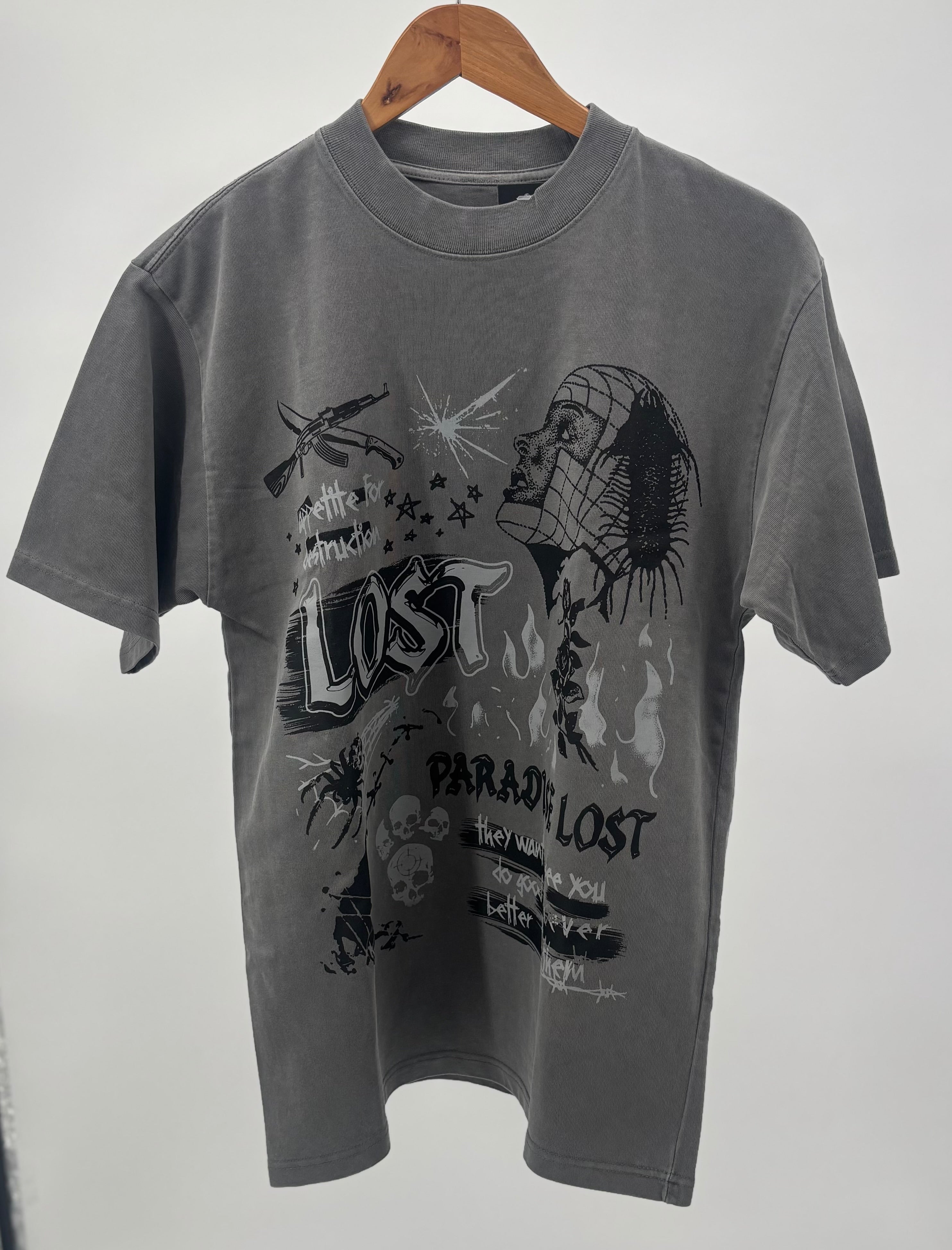 PL Cyborg Tee Grey