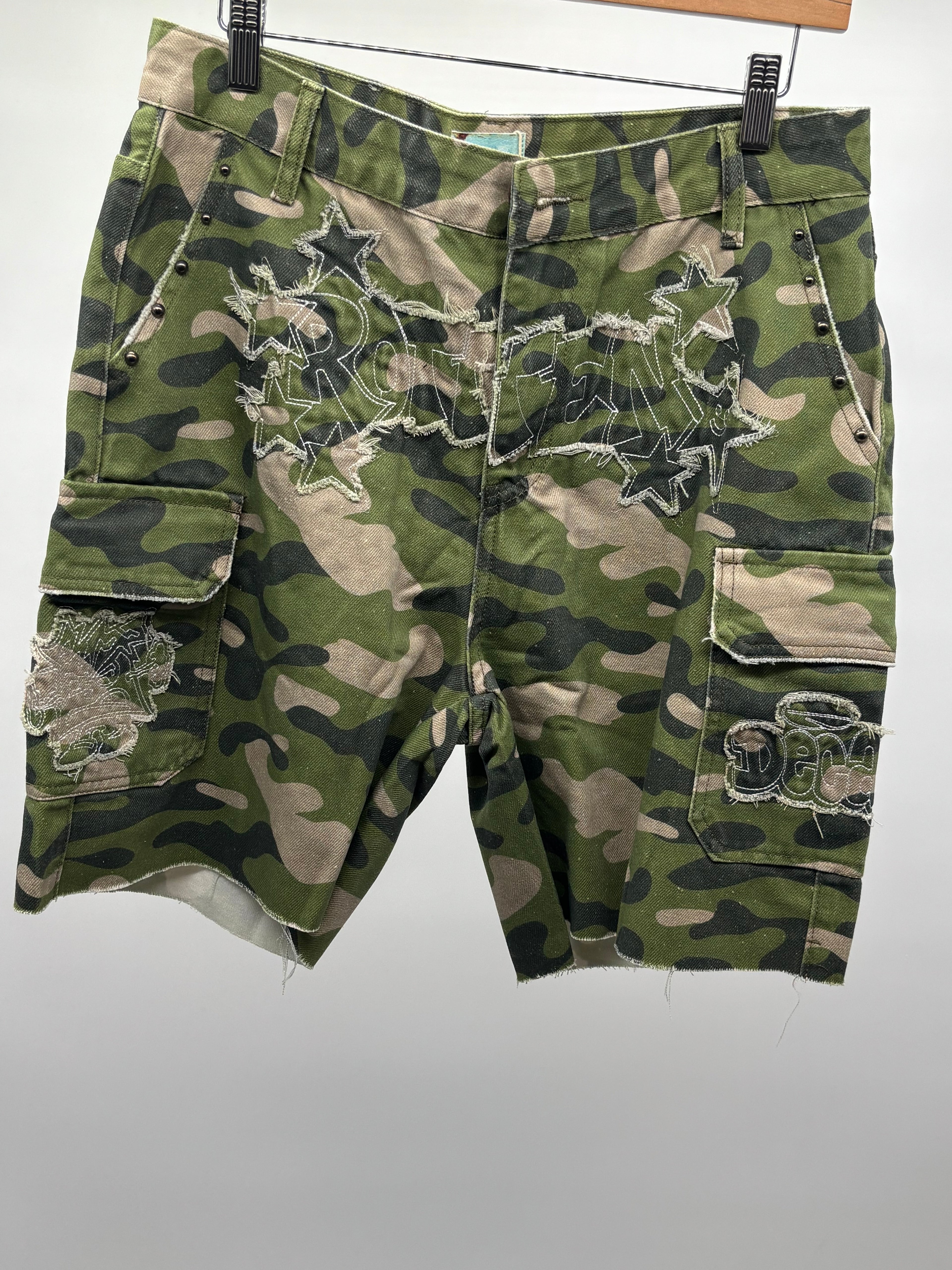 Dry Rot Unruly Camo Cargo Shorts